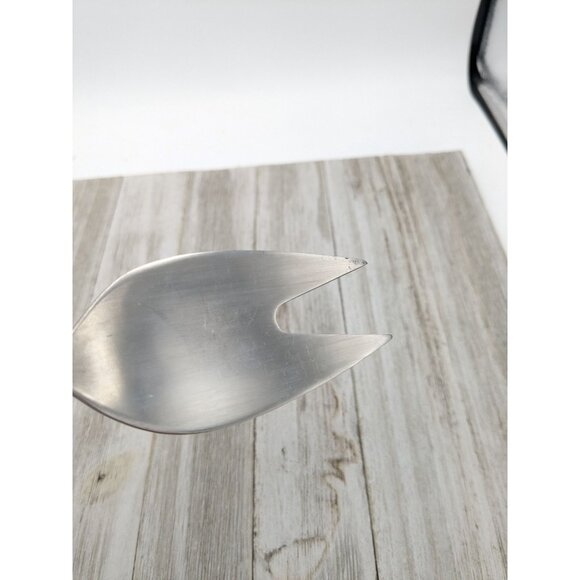 Gustav Stainless Steel Cold Meat Salad Serving Fork Sweden 10" - Picture 8 of 8
